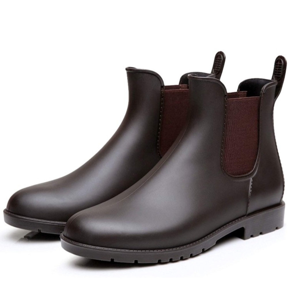 Ankle Rain Elastic Chelsea Booties Waterproof